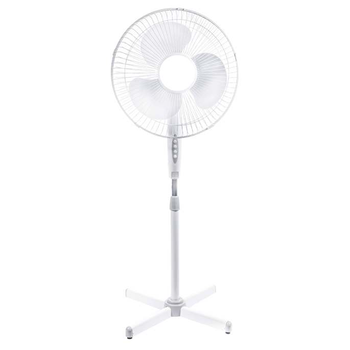 VENTILADOR D/PEDESTAL 18" "SUPER LEON DELUXE"  AZUL/VERDE #FS 45