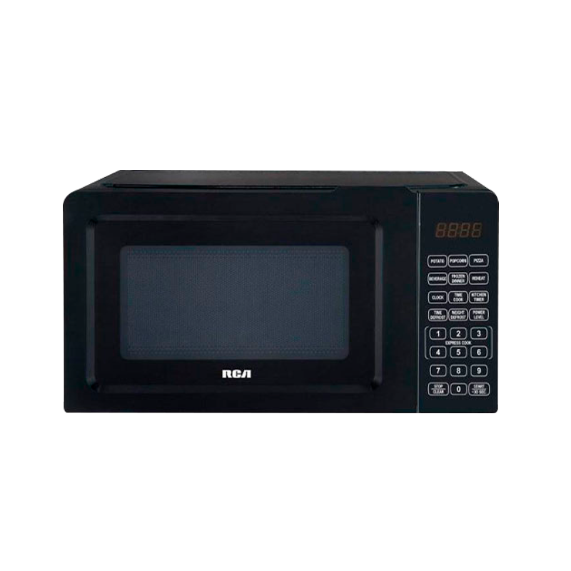 MICROONDAS DIGITAL 0.7 PIES (A+) "RCA" NEGRO #RCMW30