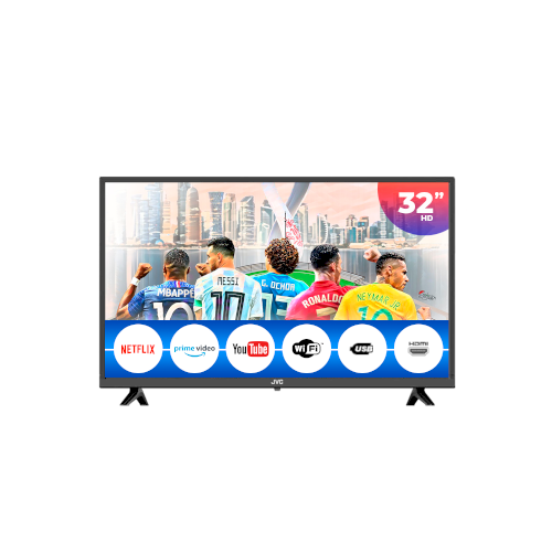 TV SMART LED  32" JVC HD/USB/VGA/HDMI/NETFLI  #LT-32KB202