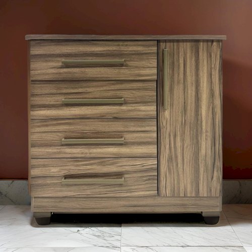 COMODA "NT5185" 1 PUERTA 4 GAVETAS #IMUCA