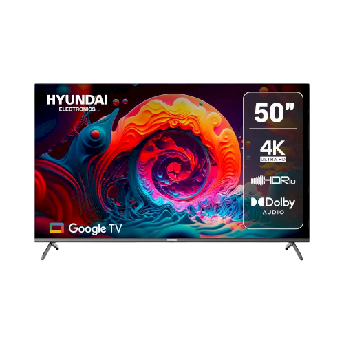 TV SMART LED 50" "HYUNDAI" SISTEMA GOOGLE TV HDMI/USB/4KUTRAHD/BT #HYLED5024G