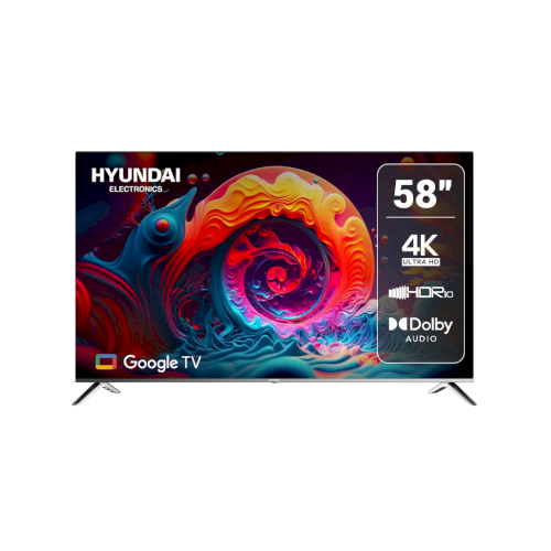 TV SMART LED 58" "HYUNDAI" SISTEMA GOOGLE /HDMI/USB/4KUTRAHD/BT #HYLED5812G