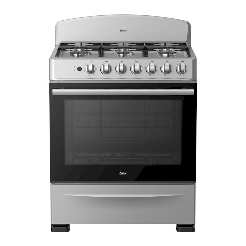 ESTUFA D/GAS 30" (A+) "OSTER" 6 QUEMADORES  #OS-GSBM3061S
