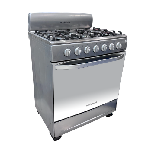 ESTUFA D/GAS 30" "AMERICAN COOL" SILVER #AGS3360