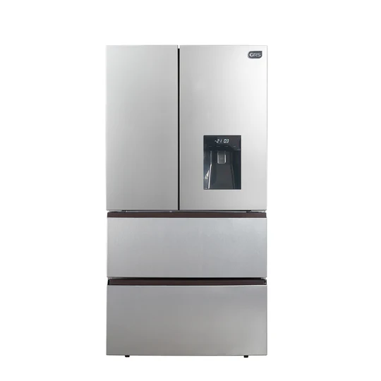 REFRI NO FROST C/DISPENSADOR  INVERTIDA 17 PIES (A+) "GRS" INVERTER INOX #GRFD17XIO1