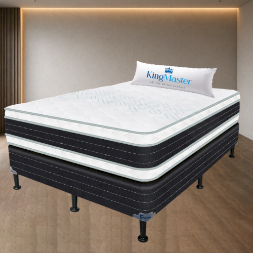 CAMA MATRIMONIAL  CALIFORNIA EURO TOP SUPERIOR "KINGMASTER"